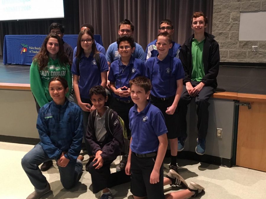 Experiences Add Up for Middle School Math Team