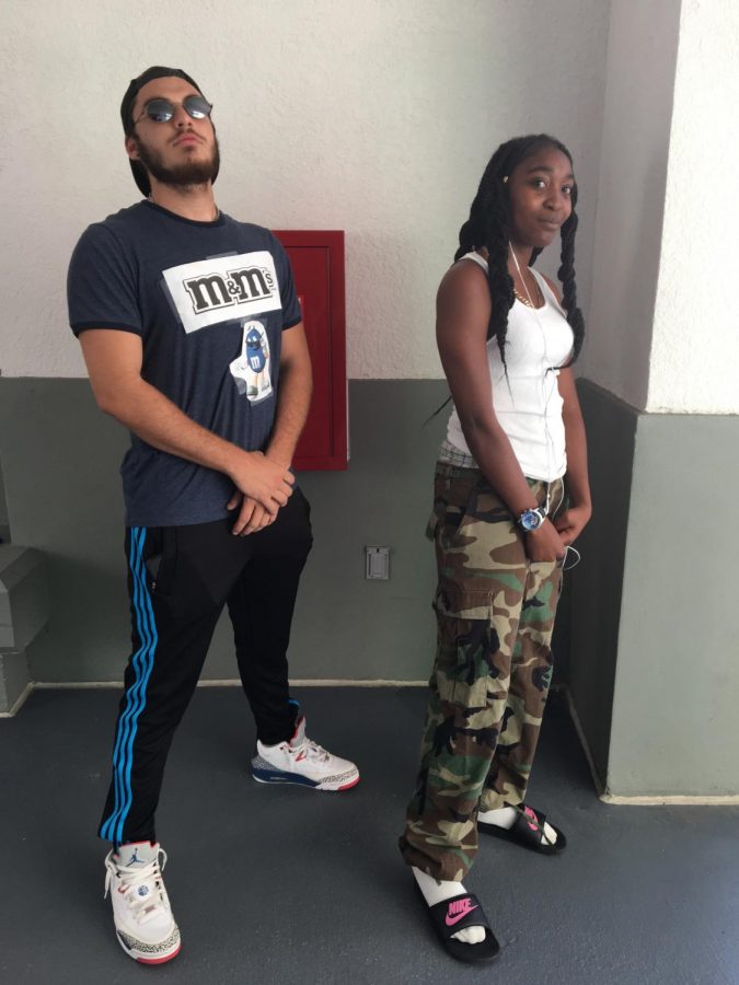 Josh Iglesias and Kamilah Peart rapped hip hop day up tight!